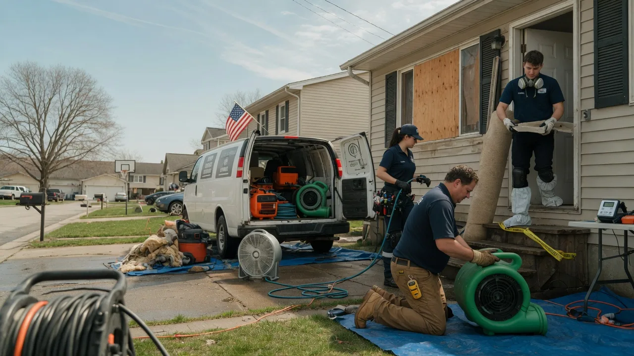 Water Damage Restoration in Napier, WV near me